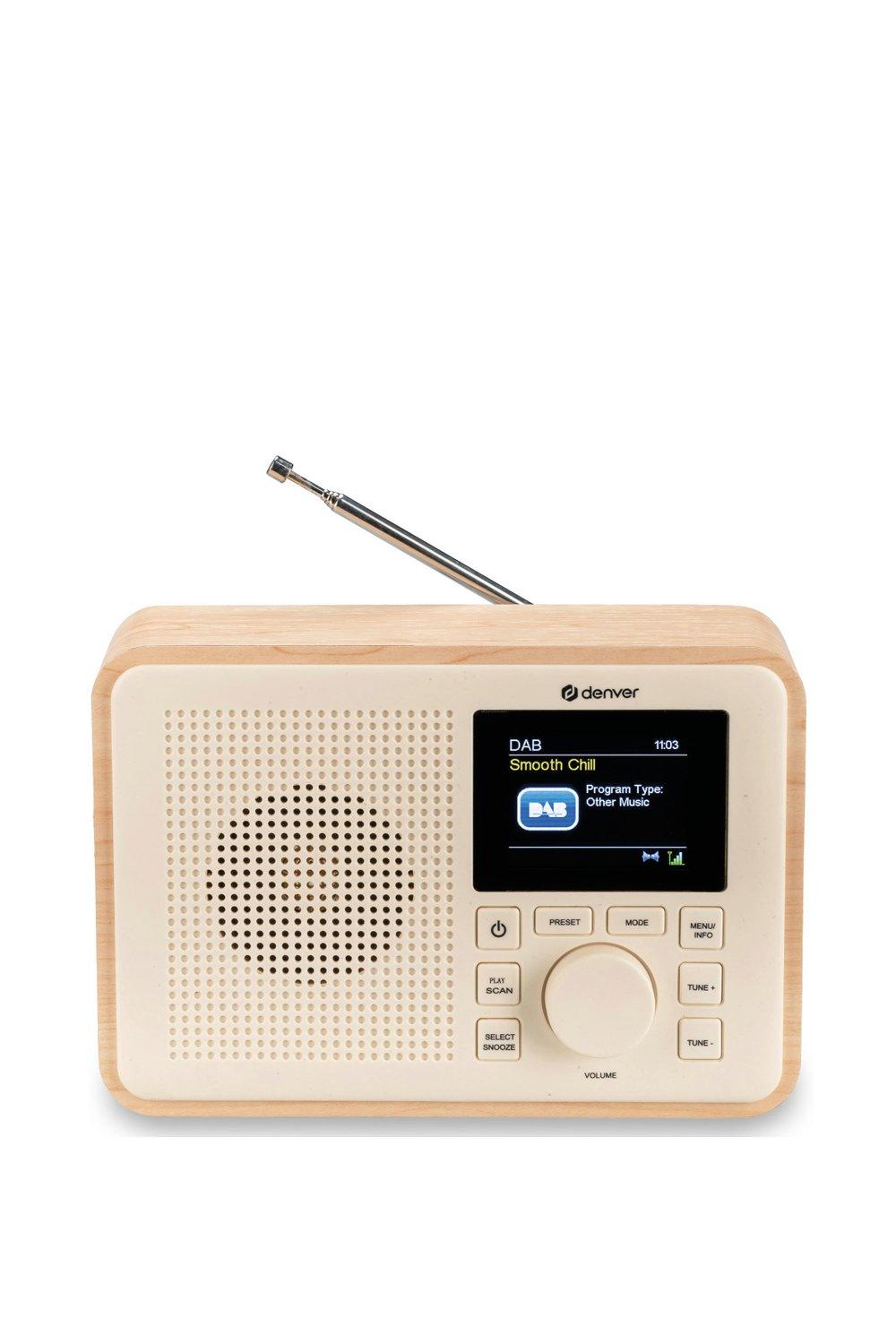 Portable DAB+ Digital Radio with Bluetooth Made Using BioPlastics